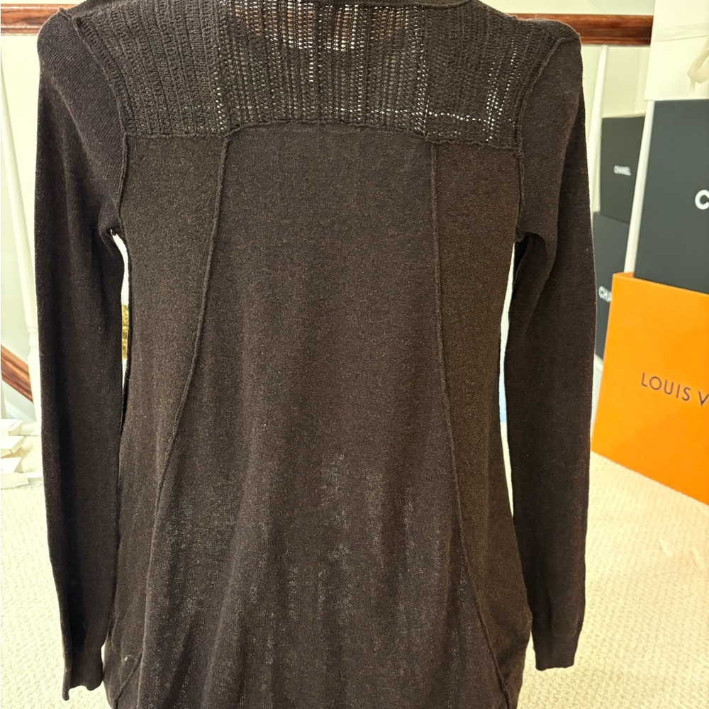 Free People Brown Crew Neck Sweater - Picture 2 of 7